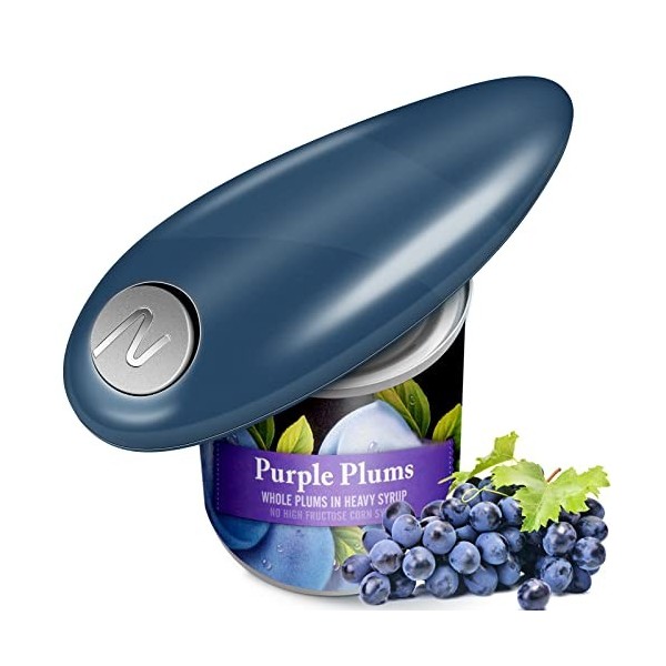 Ouvre-boîte électrique mains libres pour larthrite avec interrupteur à une touche pour la cuisine, les personnes âgées, les 