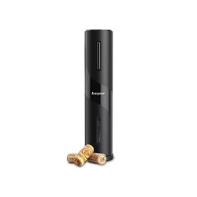 BEPER P102ACP100 Tire-Bouchon Électrique avec Coupe-Bouteille de Vin - Ouvre-bouteille Électrique Rechargeable avec Câble USB
