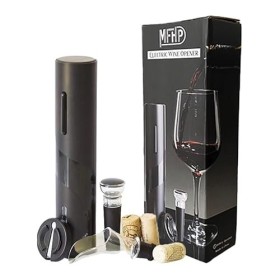 Set Tire-bouchon électrique coupe capsule, verseur et bouchon à vin vide - Tire-bouchon électrique professionnel - Tire-bouch