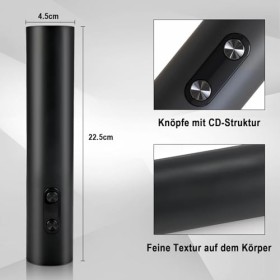 Herboom Tire-bouchon électrique, ouvre-bouteille de vin, coffret cadeau pour la maison, le restaurant, la fête, fonctionne av