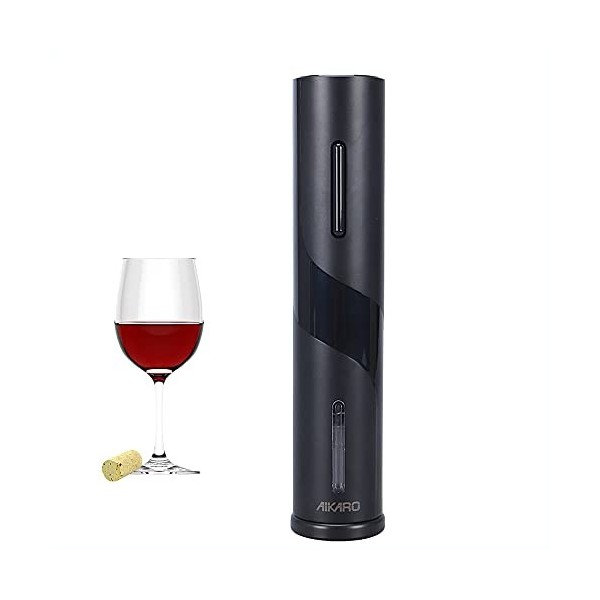AIKARO - Ouvre Bouteille Electrique Tire Bouchon Screwpull Automatique, Alimenté Par Pile