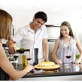 IraXpro Tire Bouchon électrique sans-fil,Tire Bouchon Sommelier,Ouvre-bouteille Électrique,Ouvre-vin Automatique Professionne