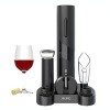 AIKARO - Ouvre Bouteille Electrique Tire Bouchon Screwpull Automatique, Alimenté Par Pile Set avec Base 