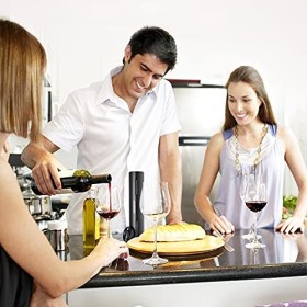 IraXpro Tire Bouchon électrique sans-fil,Tire-bouchon électrique Automatique,Ouvre-vin Professionnel,Ouvre-bouteille Électriq