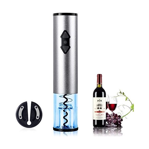 Kavydens Electric Wine Opener, Cordless Wine Bottle Opener kit with Foil Cutter