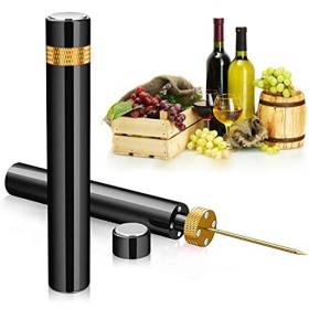 Mini tire-bouchon | Pompe à air de poche portable de voyage | Tire-bouchon 7S à ouverture rapide | Pour la maison, le restaur