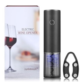 Tire Bouchon Électrique, Ouvre Bouteille Professionnel pour Vin Sans Fil Décapsuleur Automatique pour Amateurs de Vins Ouvre