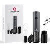 MOODIQUE Tire-bouchon électrique pour vin Set professionnel rechargeable USB et LED pour niveau de batterie, ouvre-bouteille 