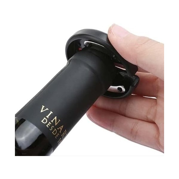 SQUADO Tire-bouchon électrique ouvre-bouteille professionnel, Decapsuleur portable avec coupe-bouteille en aluminium pour vin