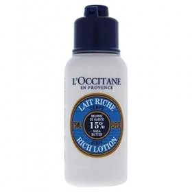 Shea Butter Rich Body Lotion by LOccitane for Unisex - 2.5 oz Body Lotion