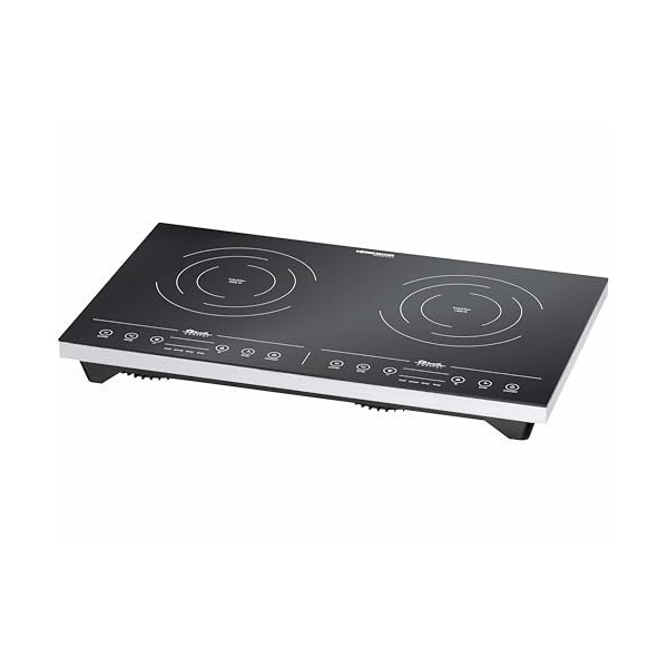 Rommelsbacher CT 3410/IN plaque Noir, Blanc Comptoir Plaque avec zone à induction 2 zone s 
