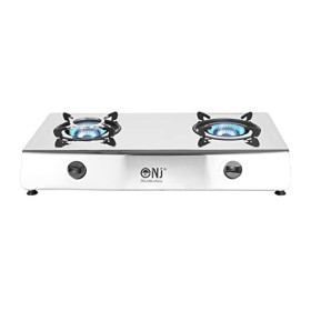 NJ-200 Réchaud à Gaz 2 feux Plaque de Cuisson GPL 8.0kW Inox
