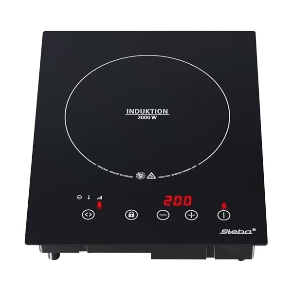 Steba IK 60 E Plaque à Induction/ou encastrable mobile/réglage de la température