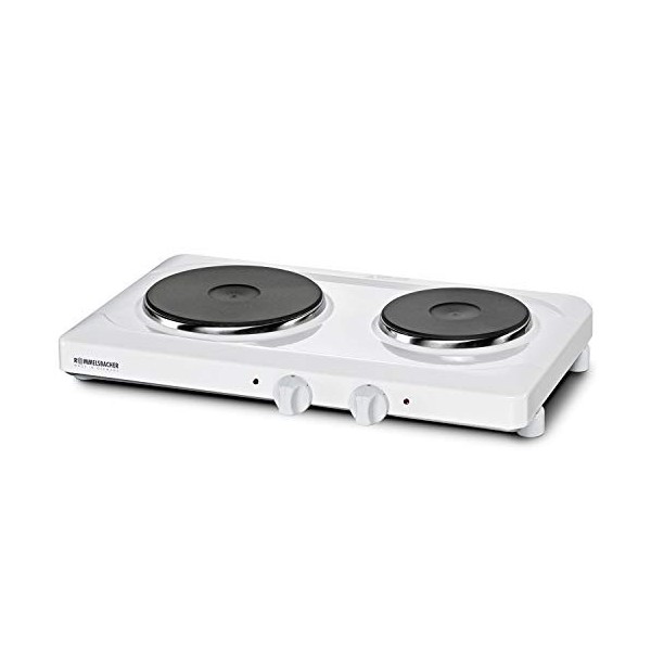 Rommelsbacher THS 2590 Double plaque de cuisson émaillée Import Allemagne 