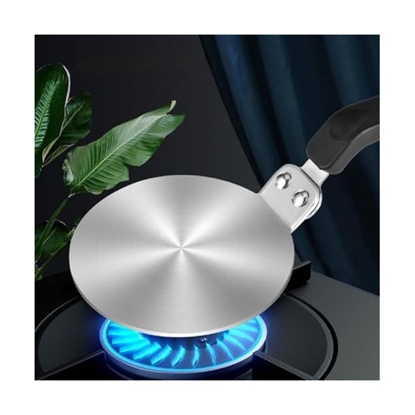 Grourarty Plaque convertisseur de plaque à induction pour cafetière à moka 20 cm