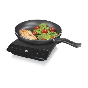 Tristar Plaque à induction, ⌀19 cm, 10 niveaux de puissance, 2000 W, Basse consommation, Minuterie intégrée, avec protection 