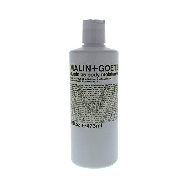 Malin + Goetz Hydratant Corporel à la Vitamine B5 pour Unisexe 16 oz 473.18 ml
