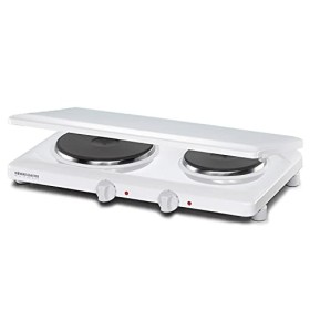 Rommelsbacher THL 2597/A Double plaque de cuisson émaillée Avec couvercle Import Allemagne 