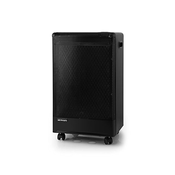 Orbegozo H-55 CATALÍTica 3000W Réchaud catalytique au butane, triple système de sécurité, 3000 W, 1 litre, 44 décibels, acier