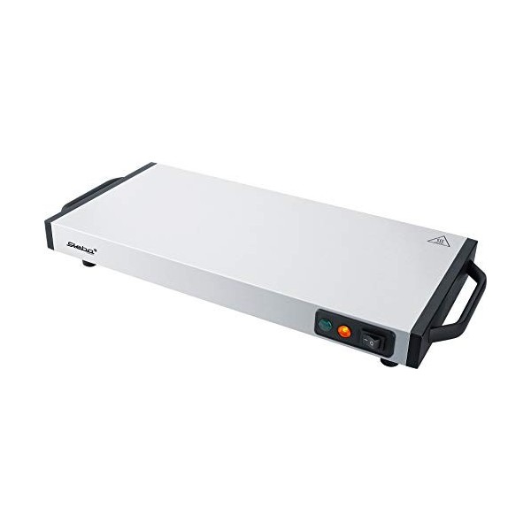 Steba WP 110 Plaque de Stockage de Chaleur, Acier Inoxydable/Noir