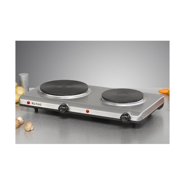 ELTAC EK Plaque de cuisson 19/1500 W/29 cm/1 zone de cuisson 49.6 cm