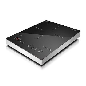 CASO Plaque de Cuisson à Induction Mobile S-Line 2100, SmartControl Précis 60-240 °C, Minuterie jusquà 180 minutes, Casserol
