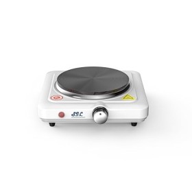 SIC Plaque de cuisson électrique portable à un feu, en fonte, température réglable, pour camping, voyage, cuisine extérieure 