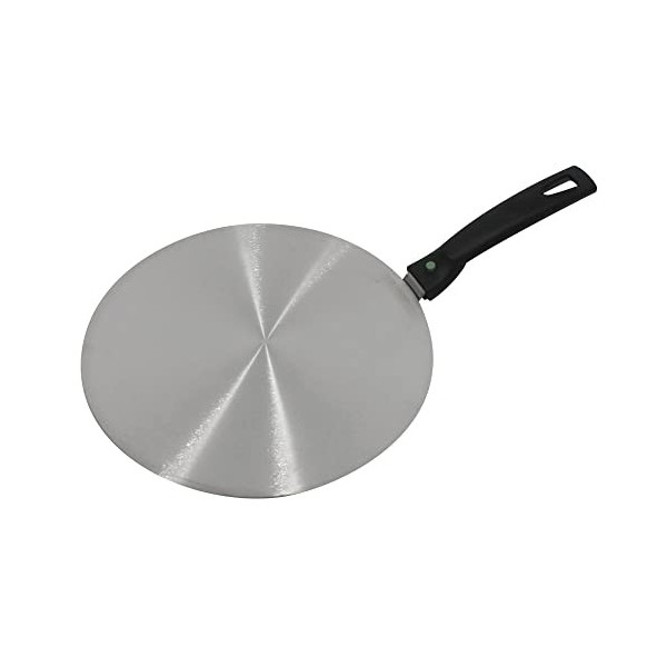 Scanpart 4200002227 infuktions Adaptateur Plaque, INOX 26 cm, 29 x 27 x 5 cm