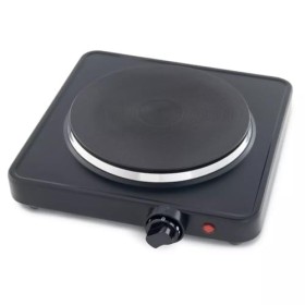 Evatronic - Table de cuisson électrique 1 feu - Plaque chauffante à poser 1 foyer 1500 W, Voyant lumineux, Commutateur manuel