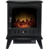Adam Aviemore Feu électrique en noir - Prise européenne