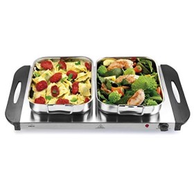 Lacor 69044 Plaque Electrique pour Chauffante Petite, Noir