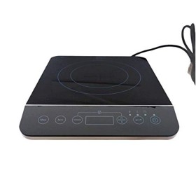 FAST WORLD SHOPPING ® Plaque De Cuisson Induction Cuisinière À Induction 200 À 2000 Watt Plaque Électrique En Vitrocéramique 