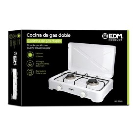 Cuisinière à gaz émaillée 2 feux