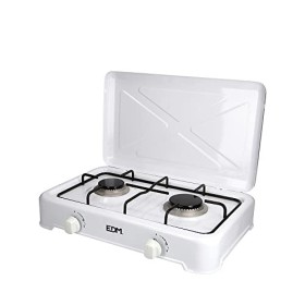 Zarivy Cuisinière à Gaz Émaillée 2 Feux, Gaz, Acier, 8,500 BTU