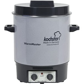 Kochstar 2059632 Stérilisateur Electrique avec Interrupteur/Minuteur 35 cm 45,5 x 36,7 x 41,5 cm, Gris