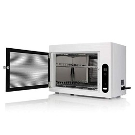 Stérilisateur UV professionnel aux rayons ultraviolets et à lozone, lampe UV-C + O3, deux étagères, grande capacité 9 litre