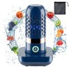 Machine De Nettoyage De Légumes Forme De Capsule Portable À Ultrasons Sans Fil Purificateur De Nourriture De Fruits Ménage Cu
