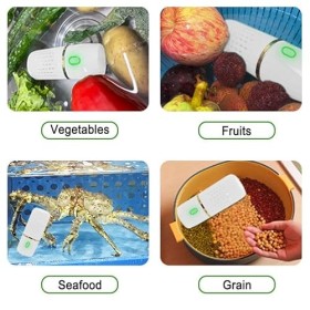 Machine à Laver les Fruits et Légumes, Machine de Purification des Aliments Portable, purificateur daliments sans fil USB, M