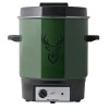 KOCHSTAR K99125035, Stérilisateur de bocaux électrique, Thermostat, 27 litres, Acier Emaillé, Décor Cerf
