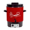 KOCHSTAR K99125035, Stérilisateur de bocaux électrique, Thermostat, 27 litres, Acier Emaillé, Décor Cerf