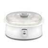 Girmi YG03 Yaourtière, 20W, 42 - 50°C, 7 Bocaux dans Verre, Blanc