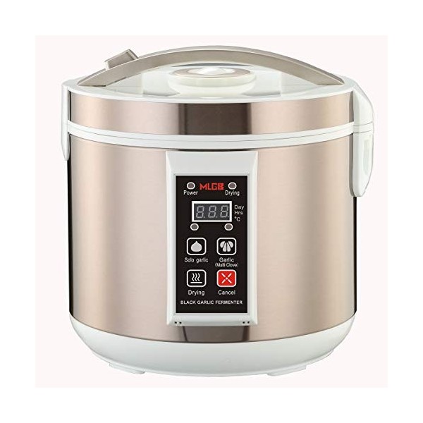 MLGB 6L Yaourtière, Fermenteur pour Ail Noir, pour Kimchi, pour Le Vin De Riz Doux Et pour Le Natto - Appareil Entièrement Au