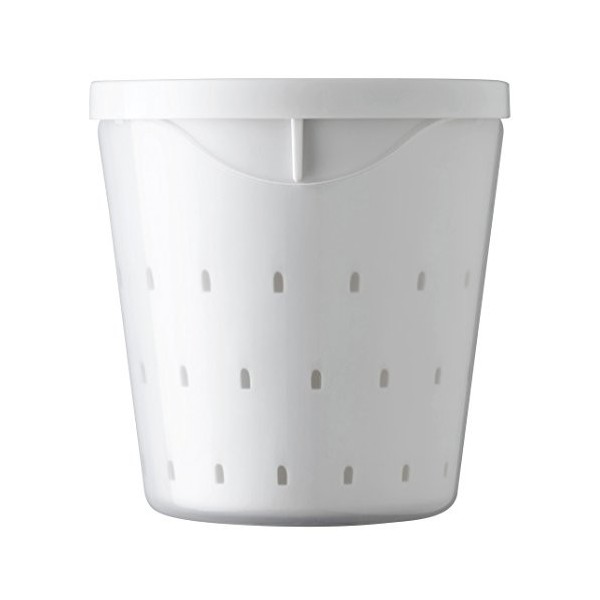 Lagrange 440004 Lot de 4 Faisselles pour Fromagère 0.25 L, Blanc