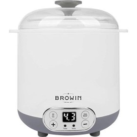 Browin 801013 Yaourtière - Fromagère avec Thermostat 1,5 L | Machine Électrique pour Yaourts et Fromages Faits Maison | Tempé