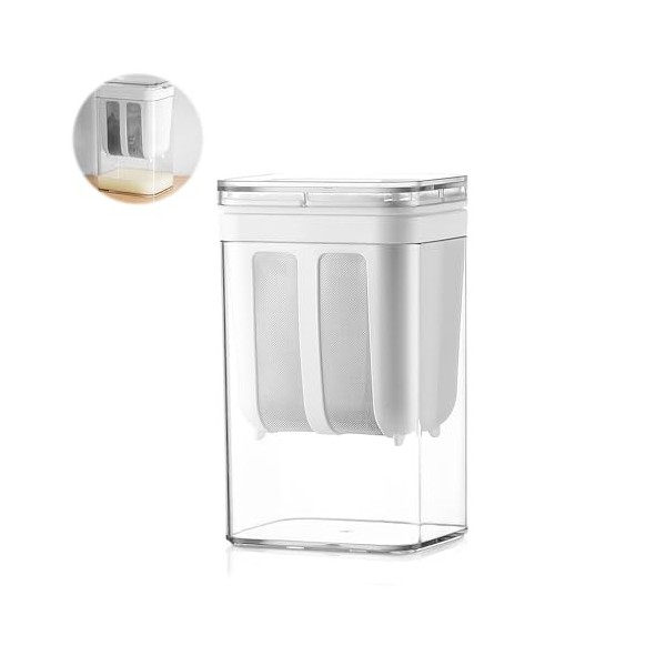 Grèce Yaourt Tamis Lavable Whey Separator Avec Couvercle Machine à Yaourt Lavable Avec Tamis à Maille Yaourt Filtre Jus lait 