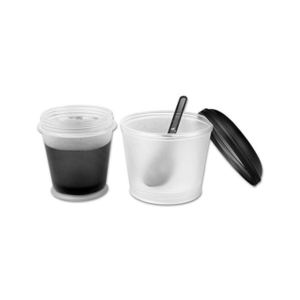 Schramm® Pot à Yaourt 7 Couleurs à emporter Pot à muesli à emporter avec Compartiment réfrigérateur intégré et cuillère Bol à