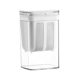 F Fityle Tamis à yaourt - 1100 ml - Filtre à yaourt - Pour la maison - Filtre à jus de fruits fait maison - Récipient à lait 