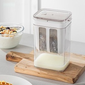 F Fityle Tamis à yaourt - 1100 ml - Filtre à yaourt - Pour la maison - Filtre à jus de fruits fait maison - Récipient à lait 