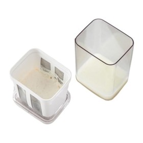 Ensemble de Passoire à Yaourt, Filtre à Fromage Multifonctionnel à Mailles Fines pour Préparer du Yaourt Grec épais et Crémeu