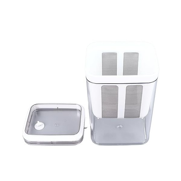 Miokycl Filtre à yaourt grec en acier inoxydable PET de grande capacité pour séparer le lactosérum et lhumidité du fromage p